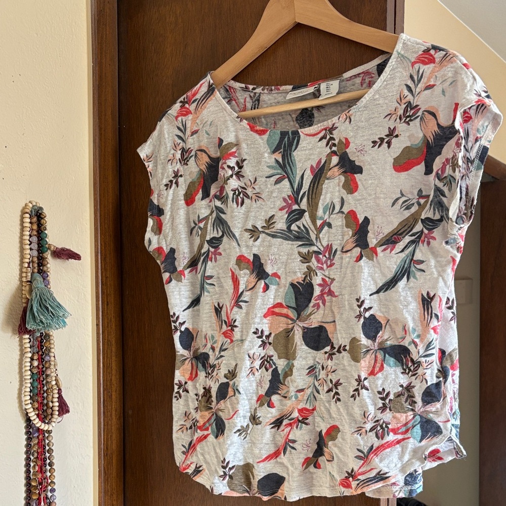Rachel Zoe Multicolor Floral Top